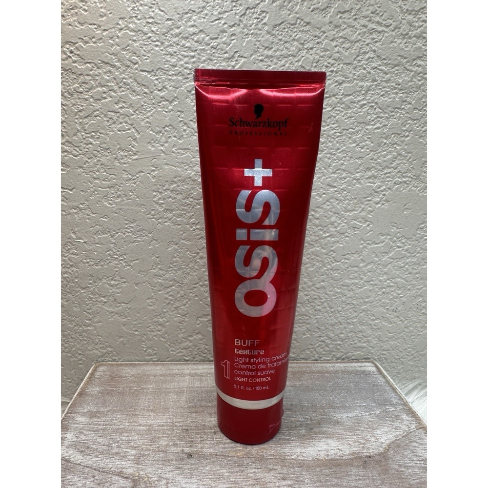$54 🌙 Schwarzkopf Osis + Buff Texture Light Styling Creme 5.1 oz NEW